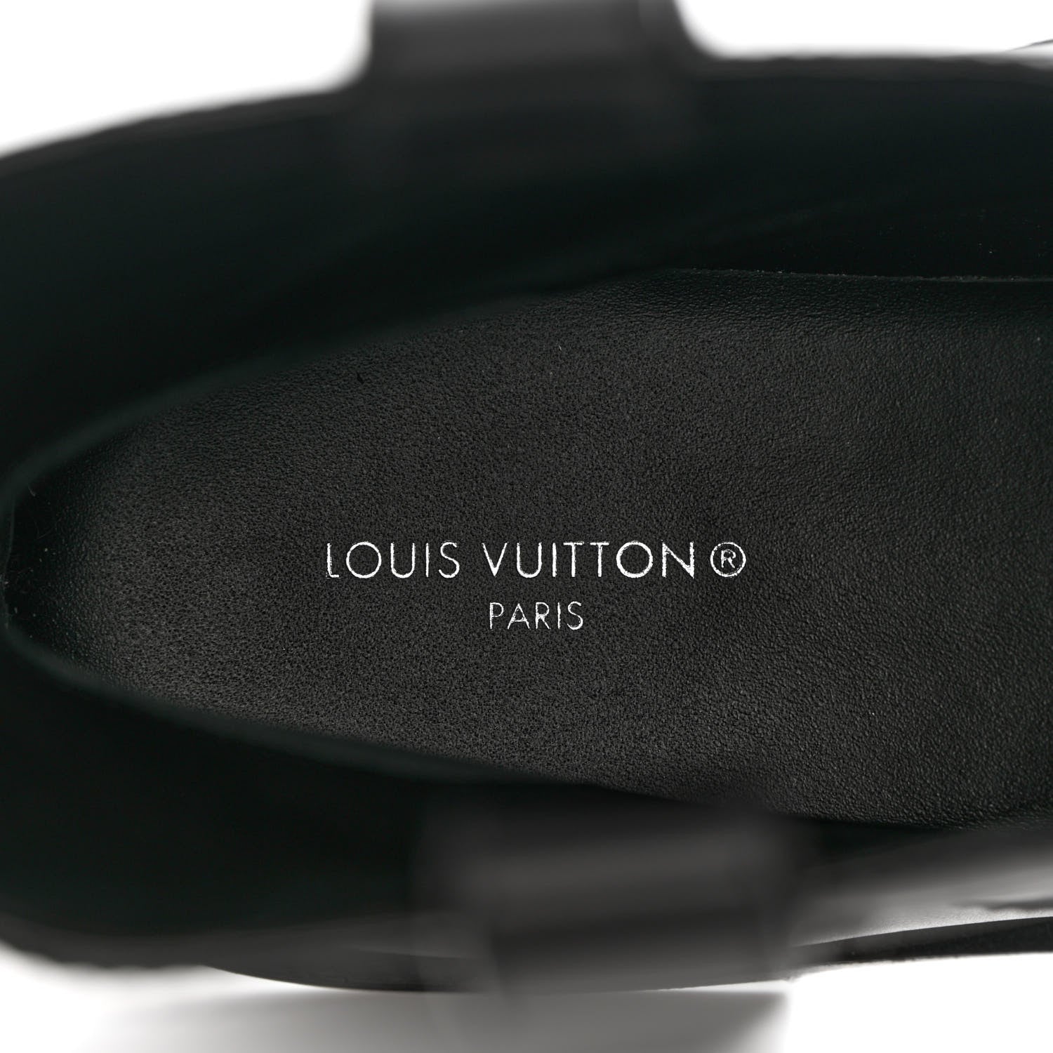 Louis Vuitton Calfskin Monogram Downtown Ankle Boots 38 Black 7 of 10
