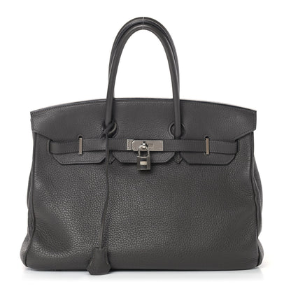 Hermes Togo Birkin 35 Graphite 1 of 16