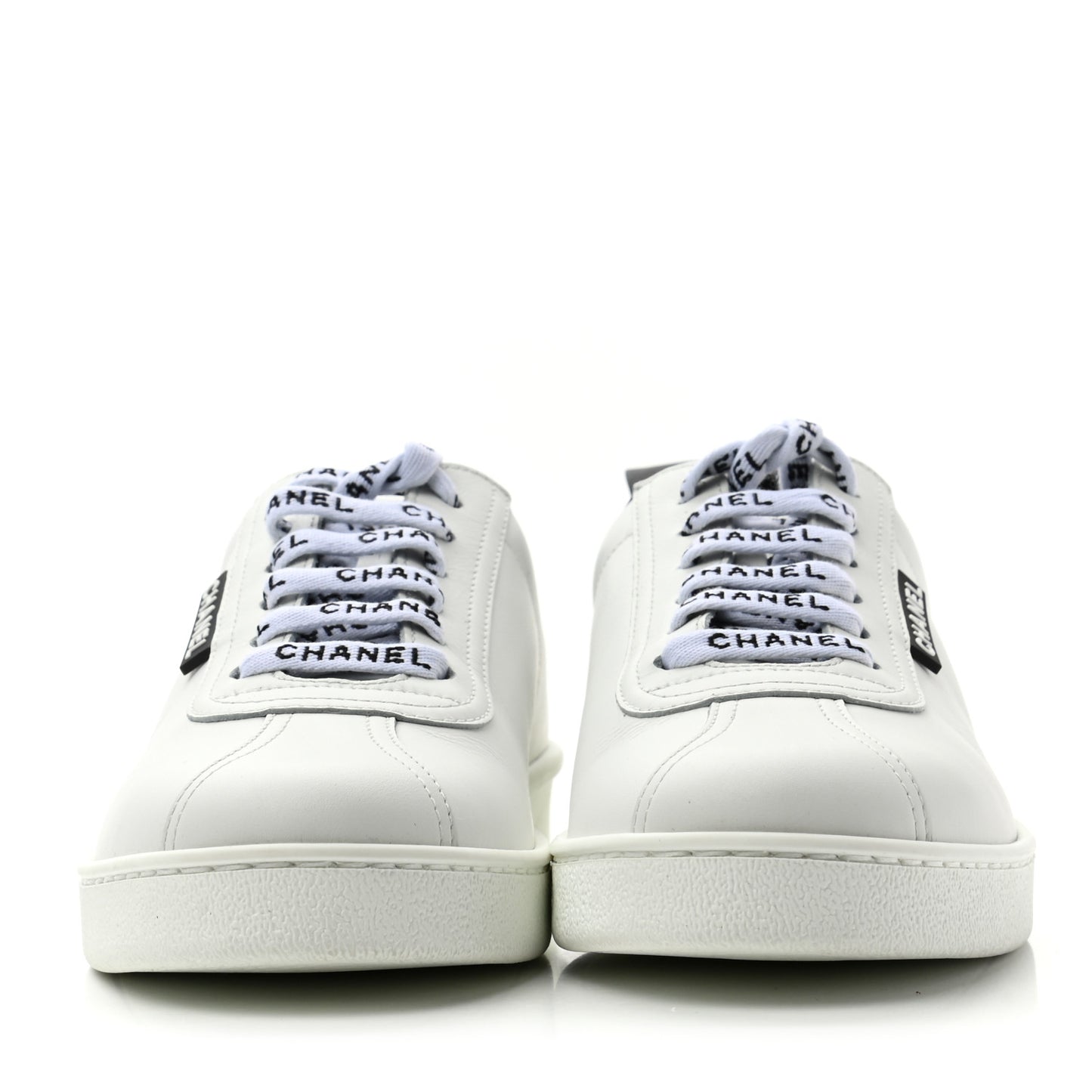 Calfskin CC Womens Sneakers 36.5 White