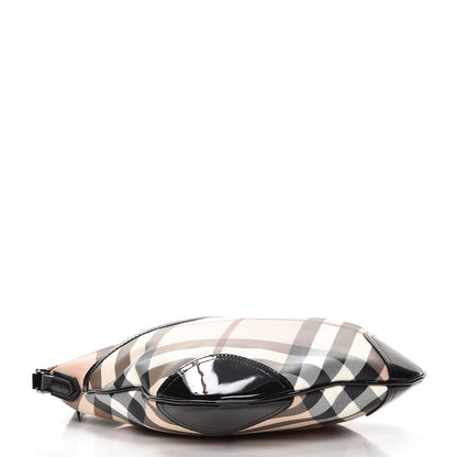 Burberry Supernova Check Small Dryden Crossbody Bag Black 4 of 8