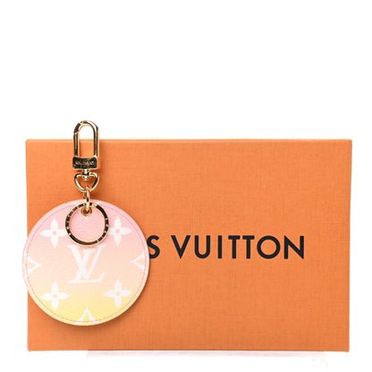Louis Vuitton Monogram By The Pool Illustre Bag Charm Key Holder Light Pink 4 of 4