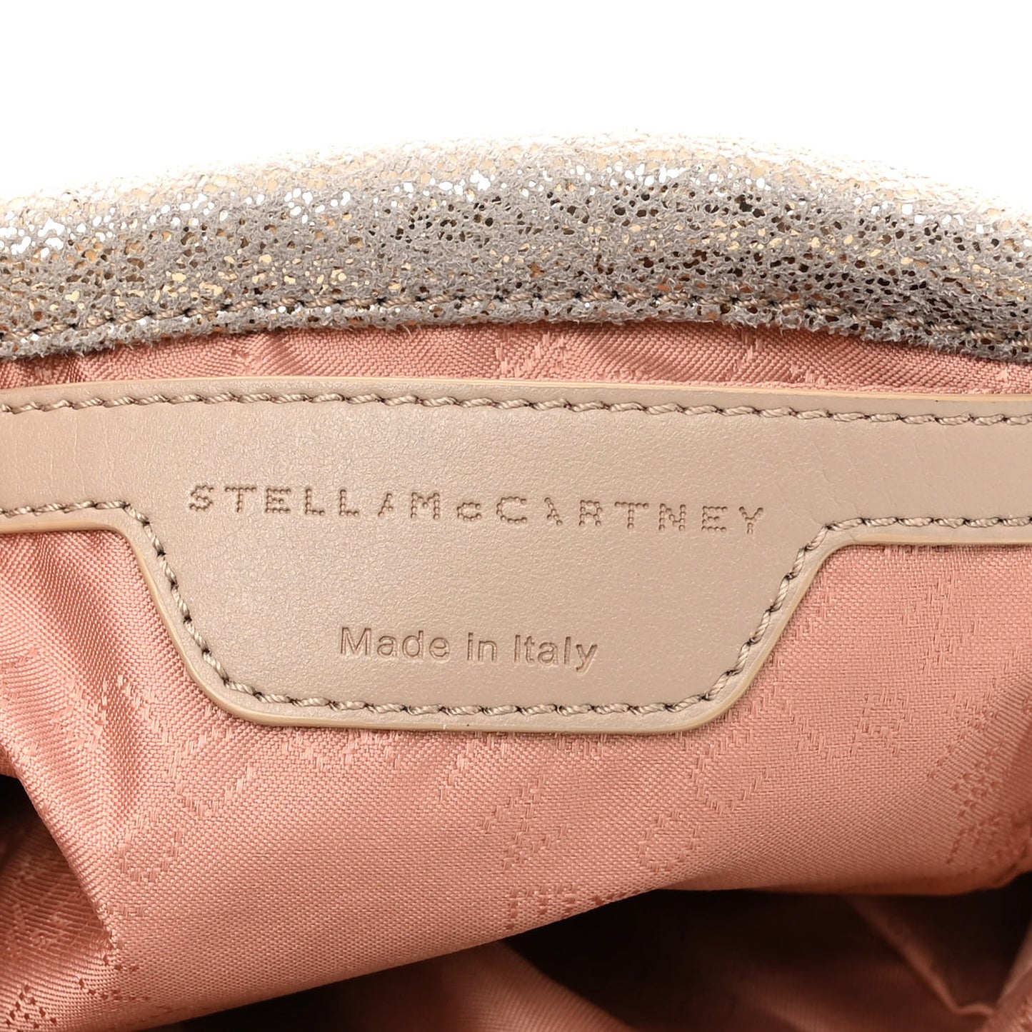 Shaggy Deer Mini Falabella Tote Gold