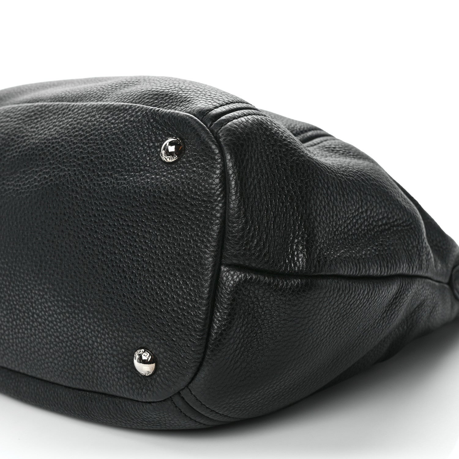 Prada Vitello Phenix Hobo Black 10 of 12