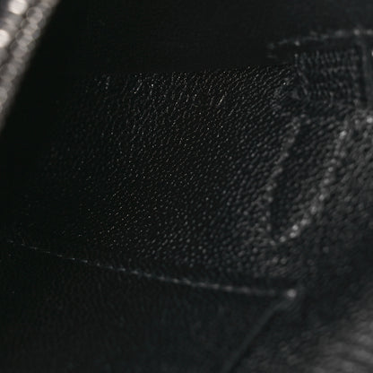 Hermes Chevre Chamkila Kelly Wallet To Go Black 6 of 11