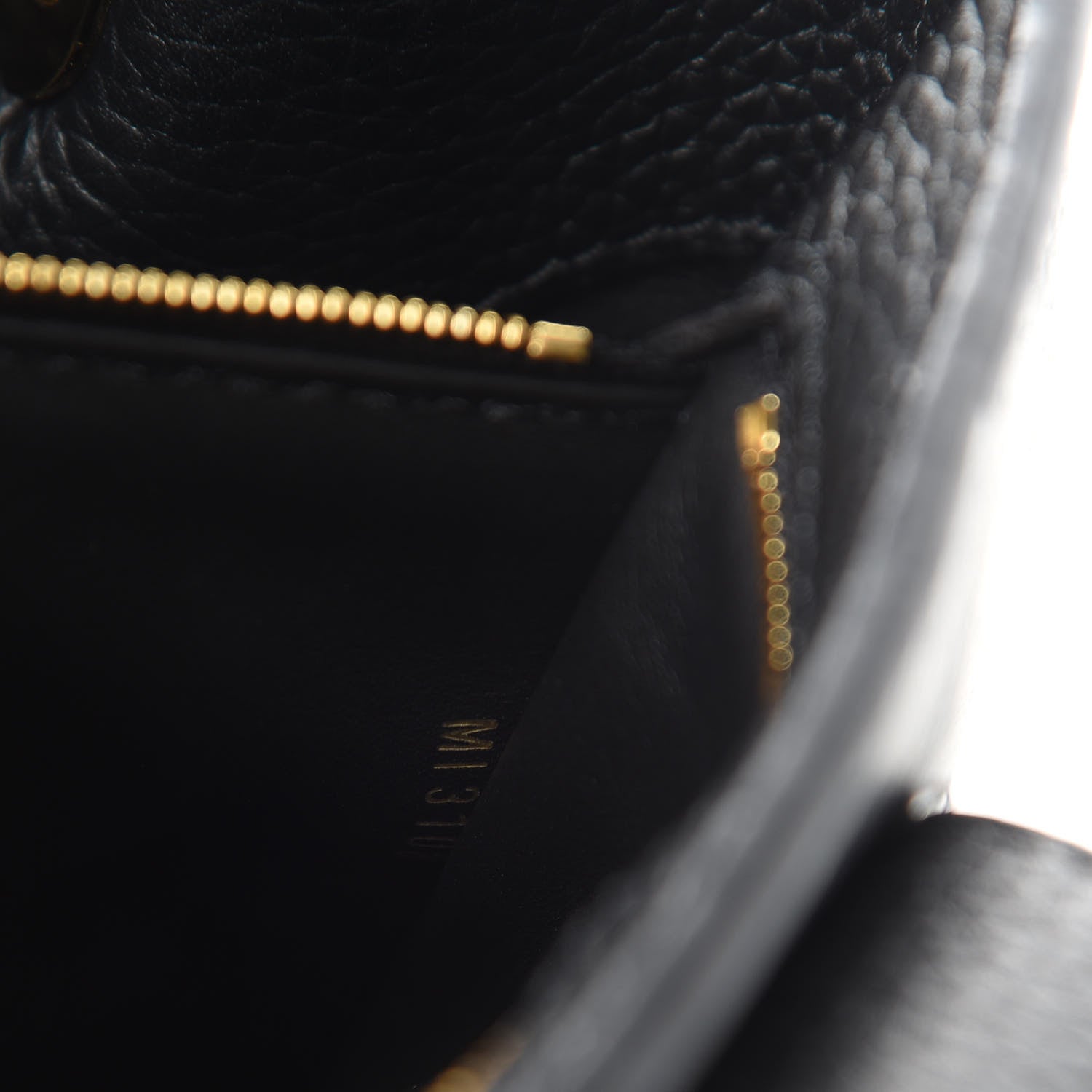 Louis Vuitton Taurillon Studded Sol Capucines PM Black 7 of 11