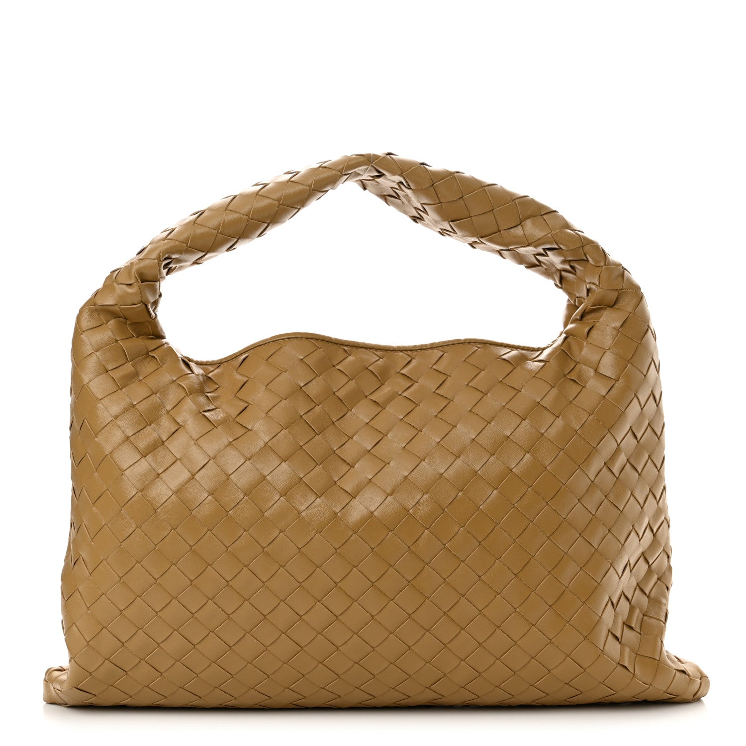 Bottega Veneta Calfskin Intrecciato Small Hop Dark Praline 1 of 10
