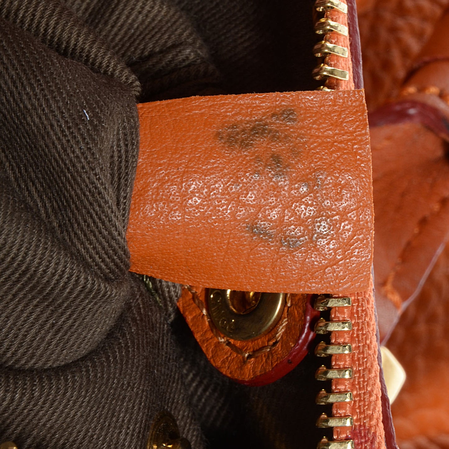 Calfskin Mini Marcie Satchel Indian Summer