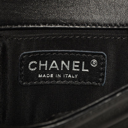 Chanel Lambskin Quilted Small Boy Flap Black 6 of 7