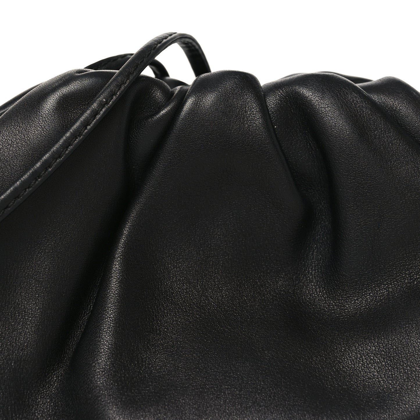Butter Calfskin The Mini Pouch Black