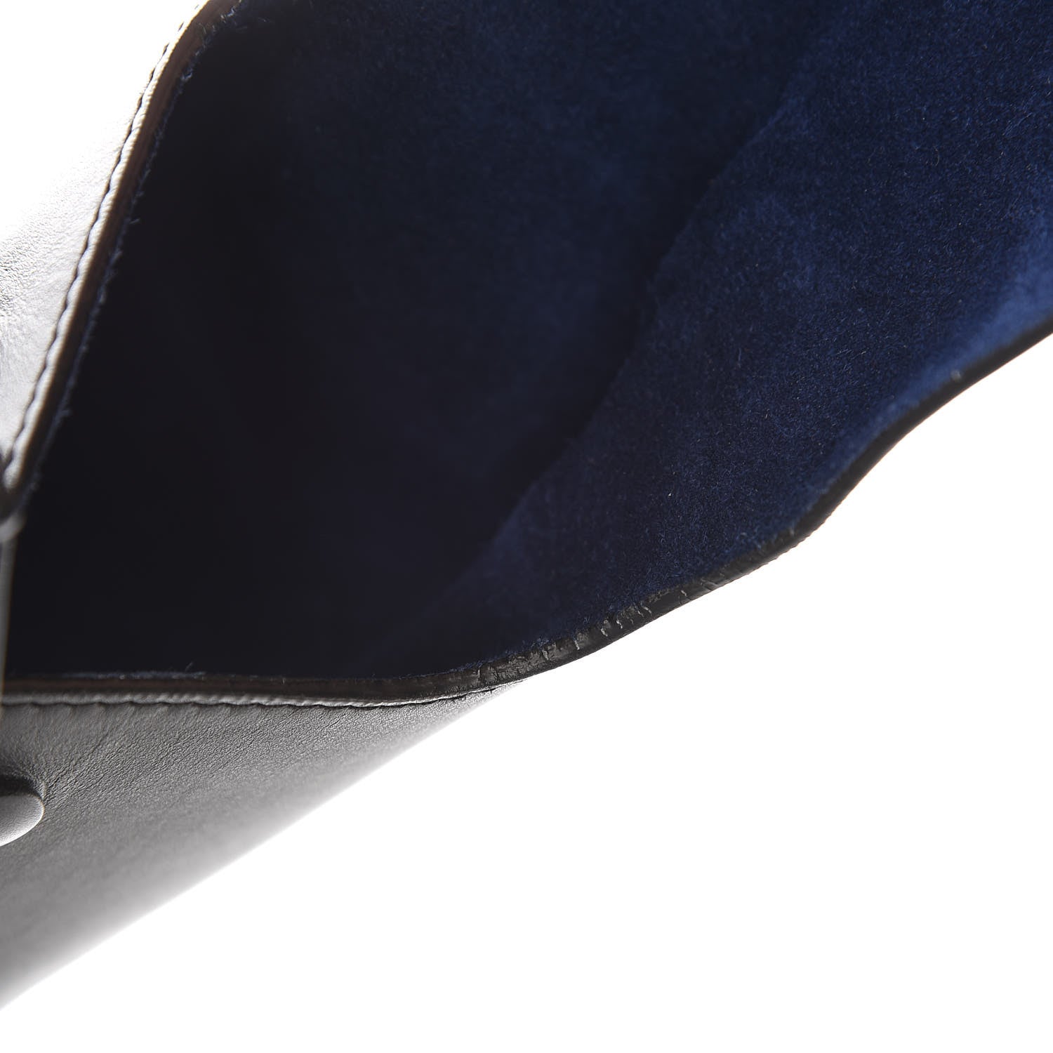 Celine Smooth Calfskin Large Bi-Color Tie Knot Tote Black Navy 10 of 20