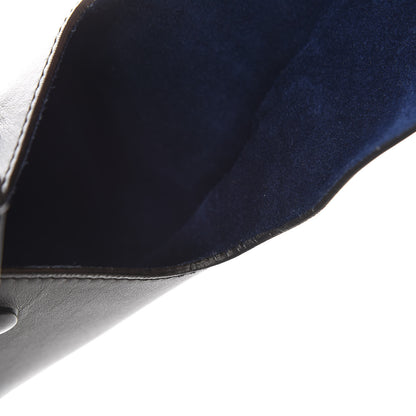 Celine Smooth Calfskin Large Bi-Color Tie Knot Tote Black Navy 10 of 20