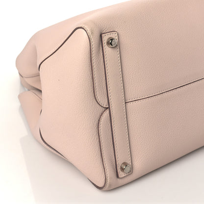 Christian Dior Supple Grained Calfskin Medium Open Bar Tote Rose Poudre 7 of 8