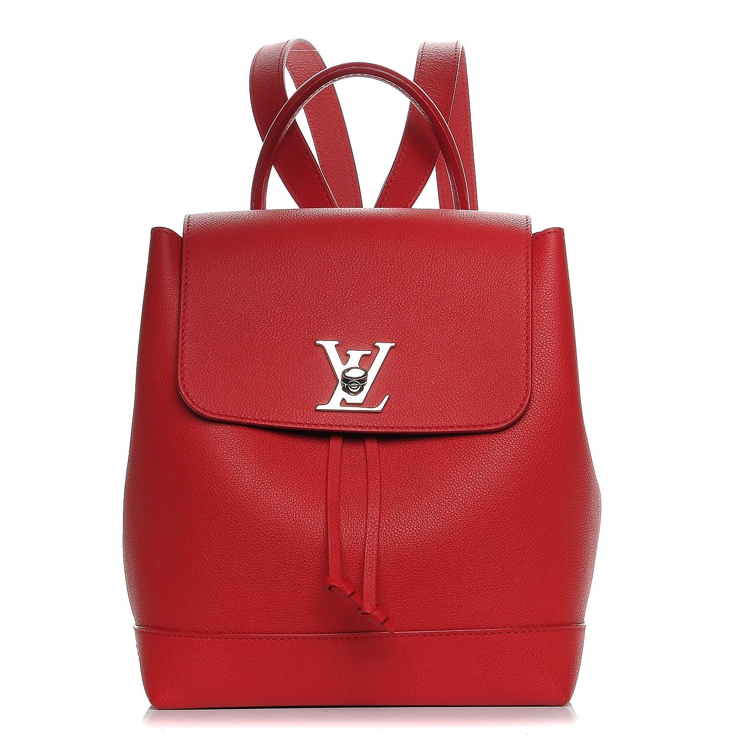 Louis Vuitton Soft Calfskin Lockme Backpack Rubis 1 of 7