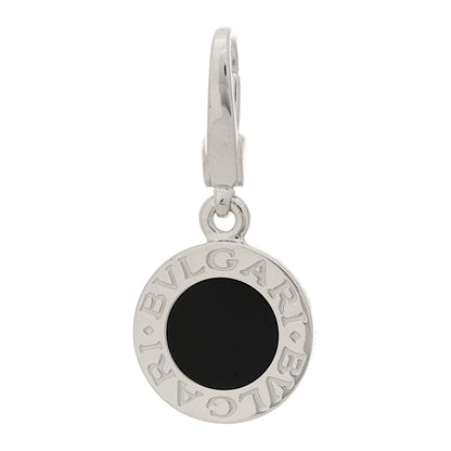 Bulgari 18K White Gold Black Onyx BVLGARI BVLGARI Charm Pendant 1 of 3