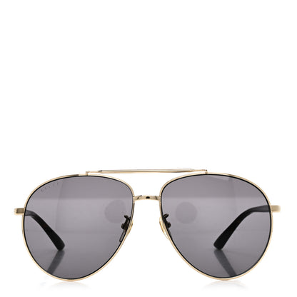 Gucci Aviator Sunglasses GG0043SA Black 2 of 7