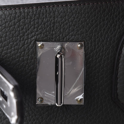Hermes Taurillon Clemence HAC Birkin 40 Vert De Gris 24 of 30