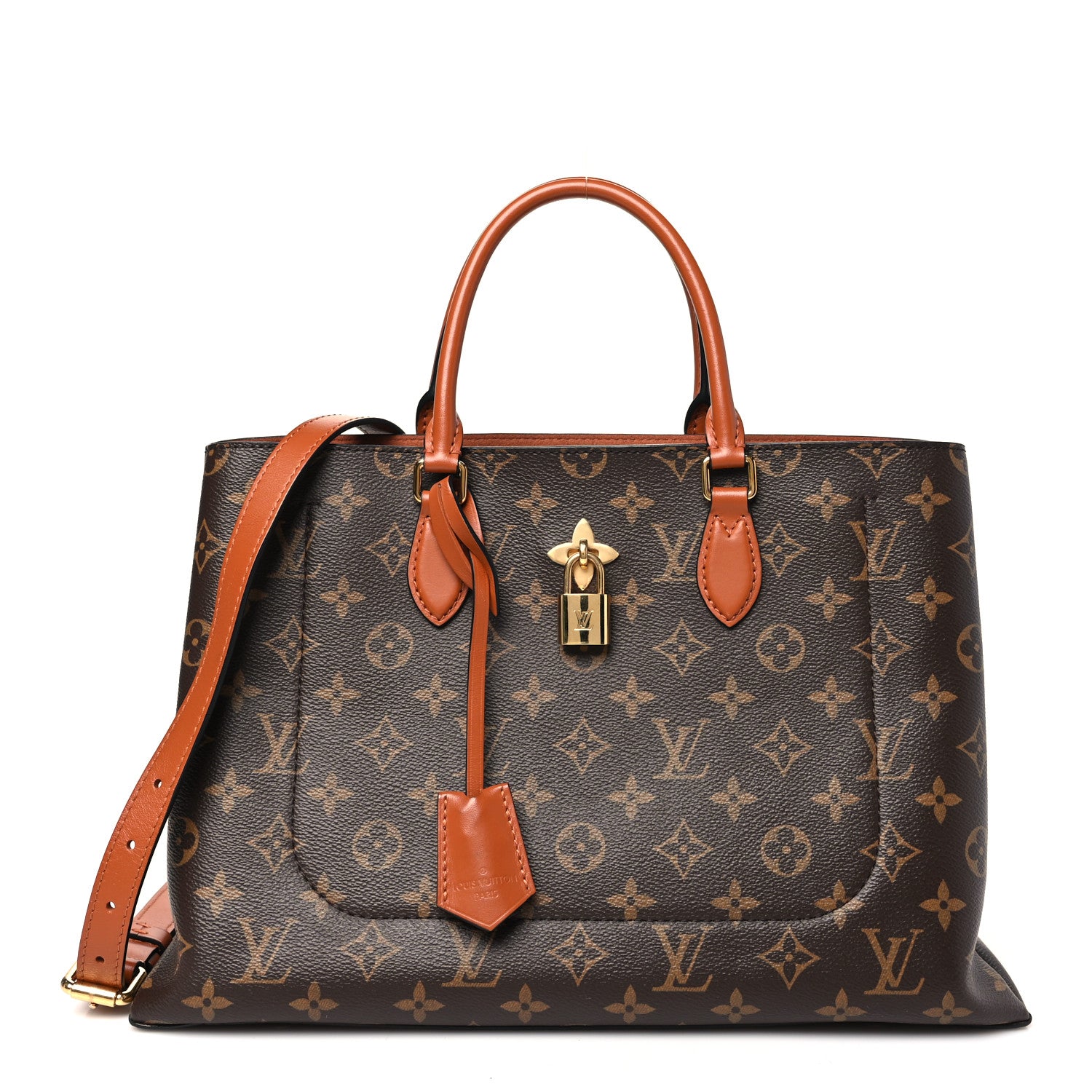 Louis Vuitton Monogram Flower Tote Caramel 1 of 10