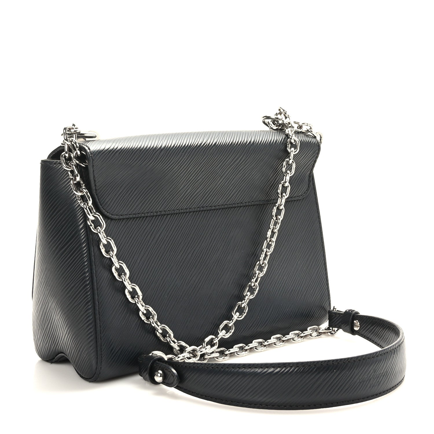 Louis Vuitton Epi Twist Shoulder Bag MM Black 3 of 9