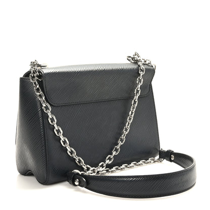 Louis Vuitton Epi Twist Shoulder Bag MM Black 3 of 9