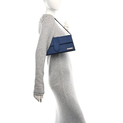 Jacquemus Suede Le Bambino Long Dark Navy 2 of 9