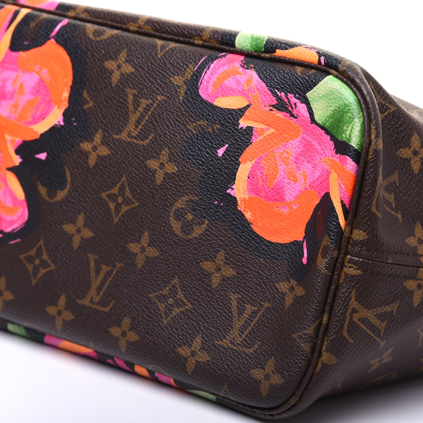 Monogram Roses Neverfull MM
