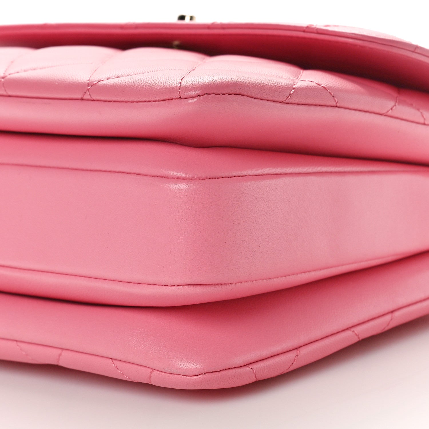 Chanel Lambskin Quilted Small Trendy CC Flap Dual Handle Bag Pink 11 of 12