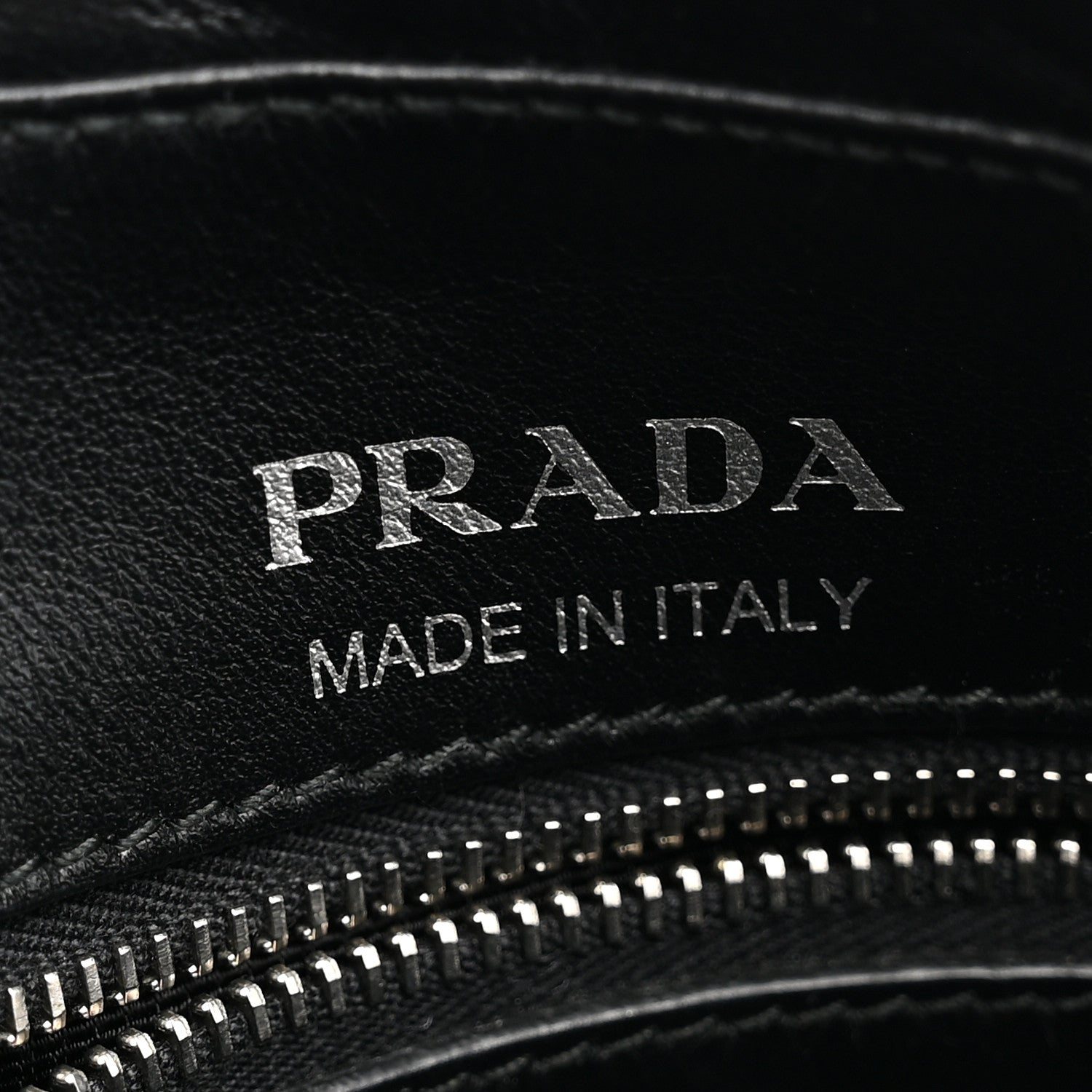 Prada Soft Calfskin Diagramme Camera Bag Black 6 of 12