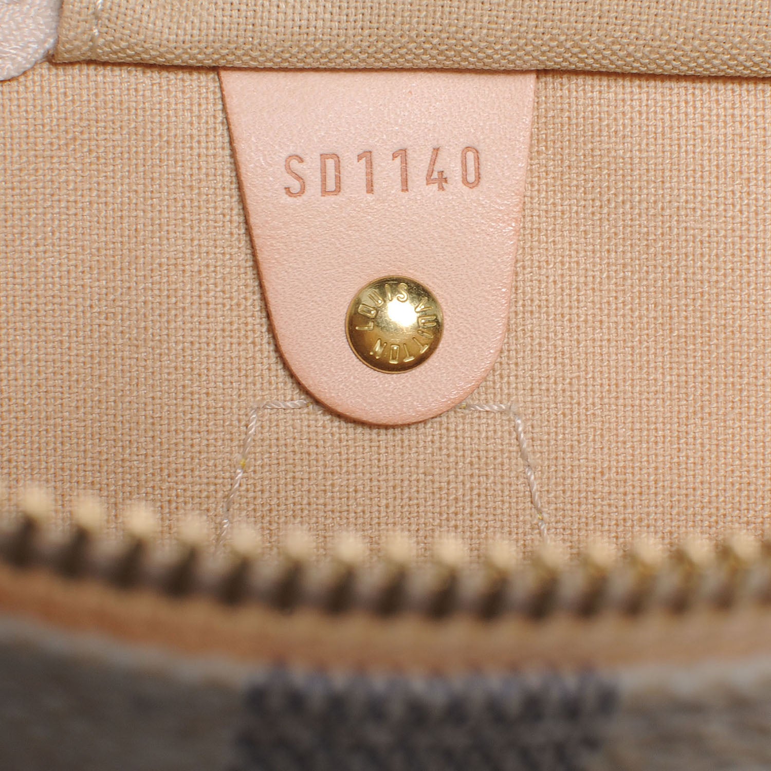 Louis Vuitton Damier Azur Speedy 35 8 of 8