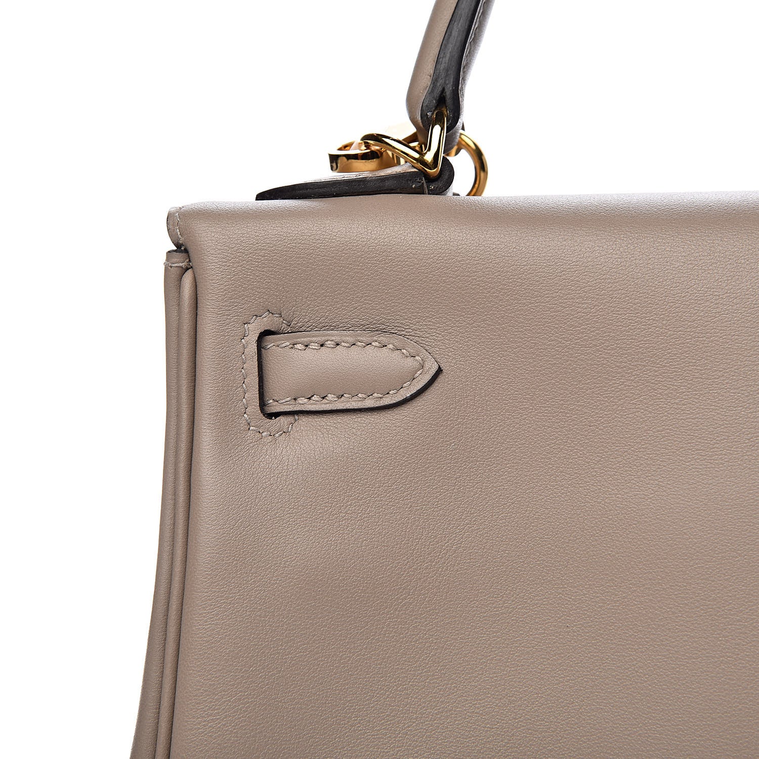 Hermes Swift Kelly Retourne 25 Gris Asphalte 27 of 38