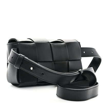 Bottega Veneta Nappa Maxi Intreccio The Belt Cassette Bag Black 3 of 10