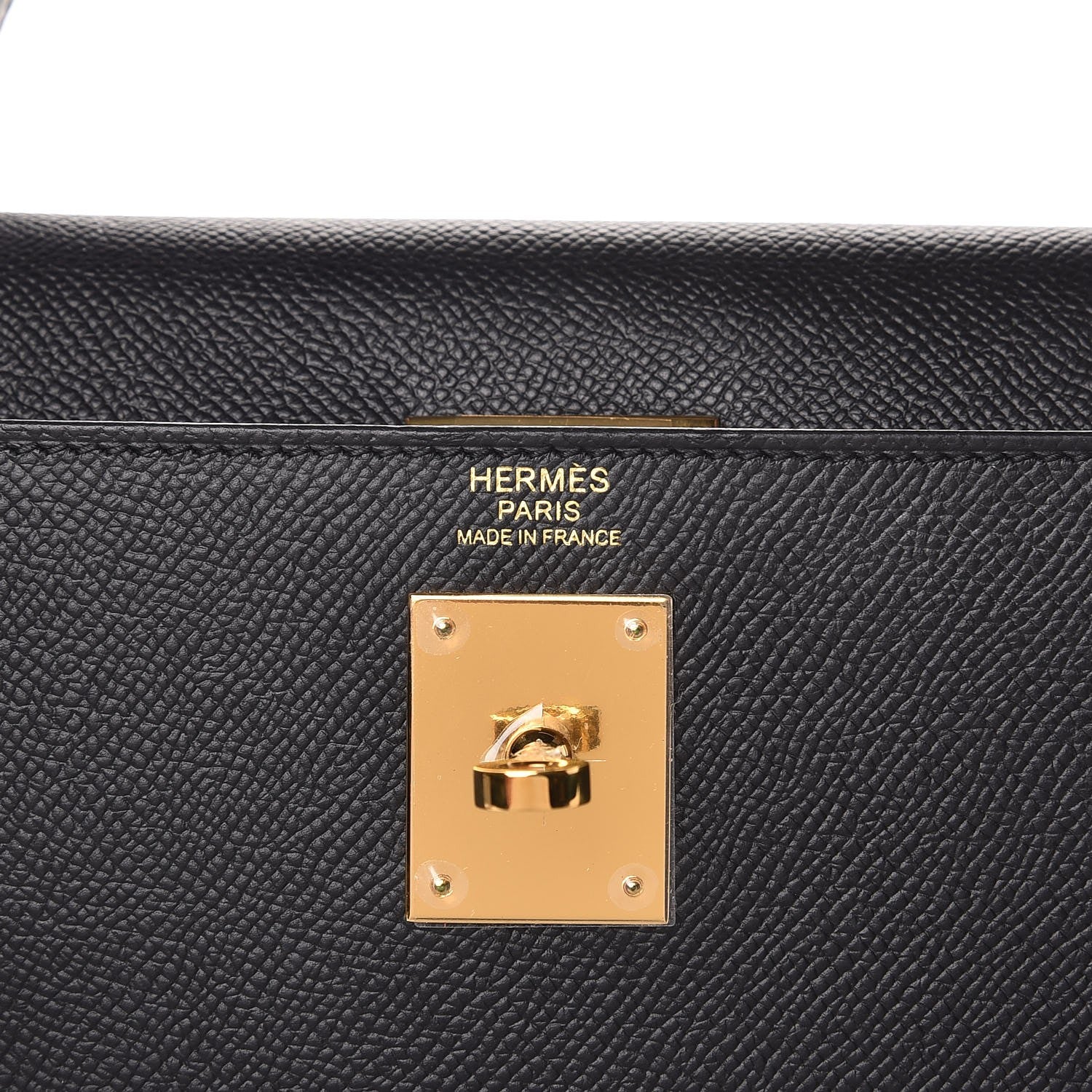 Hermes Epsom Kelly Sellier 32 Black 8 of 9