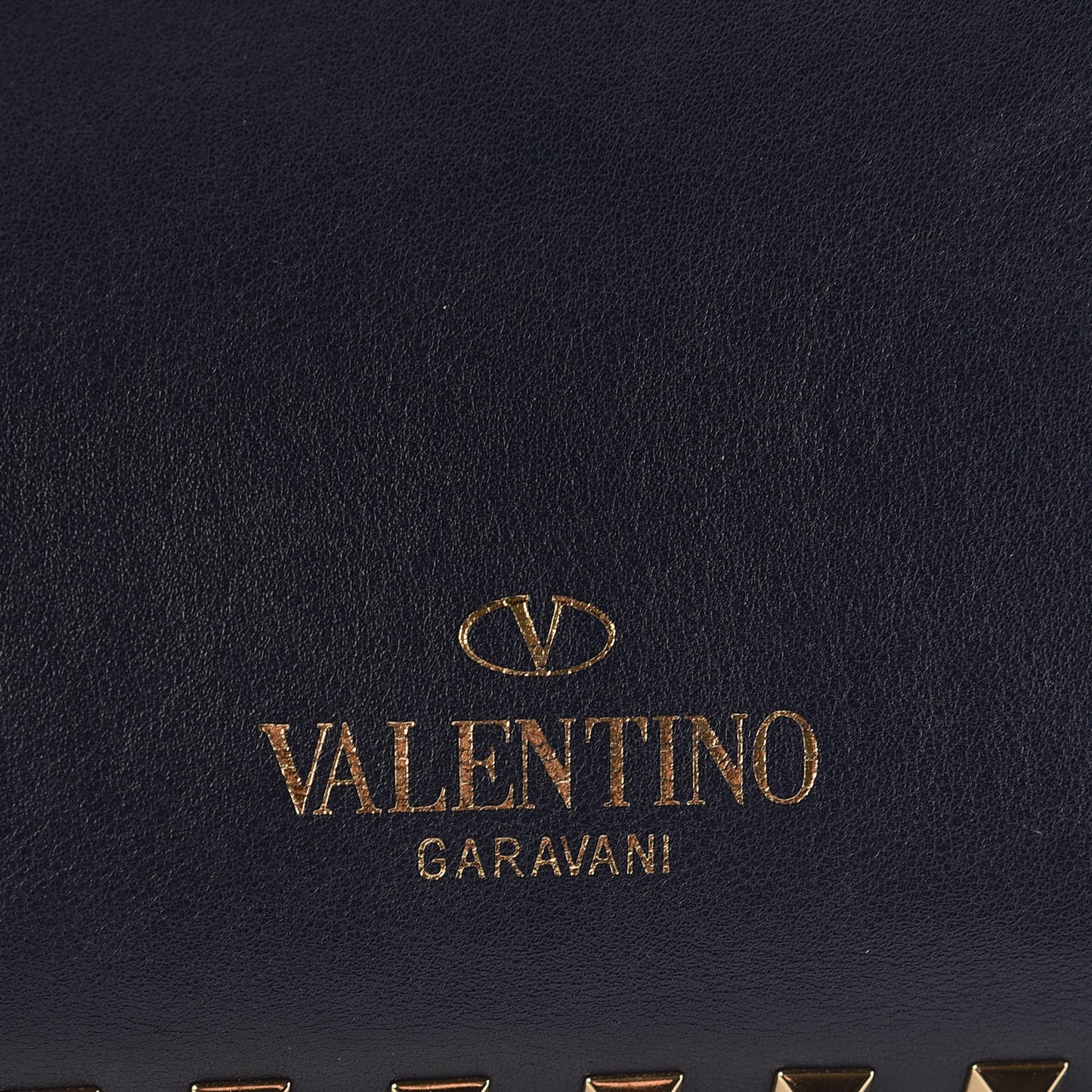 Vitello Small Rockstud Tote Marine