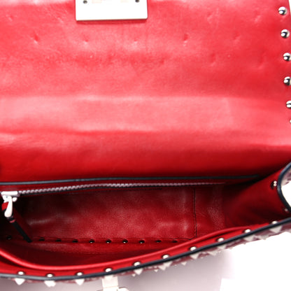 Valentino Garavani Lambskin Medium Free Rockstud Spike Shoulder Bag Rosso Valentino 5 of 7