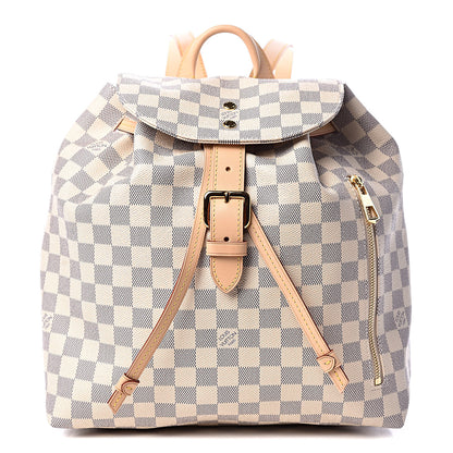 Louis Vuitton Damier Azur Sperone Backpack 1 of 9