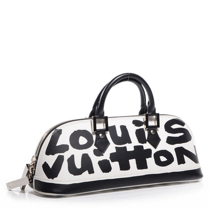 Louis Vuitton Graffiti Alma Horizontal Black 3 of 8