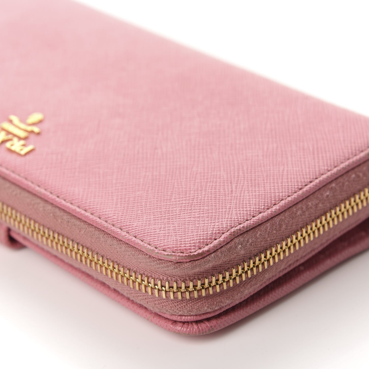 Prada Saffiano Continental Flap Wallet Petalo 10 of 14