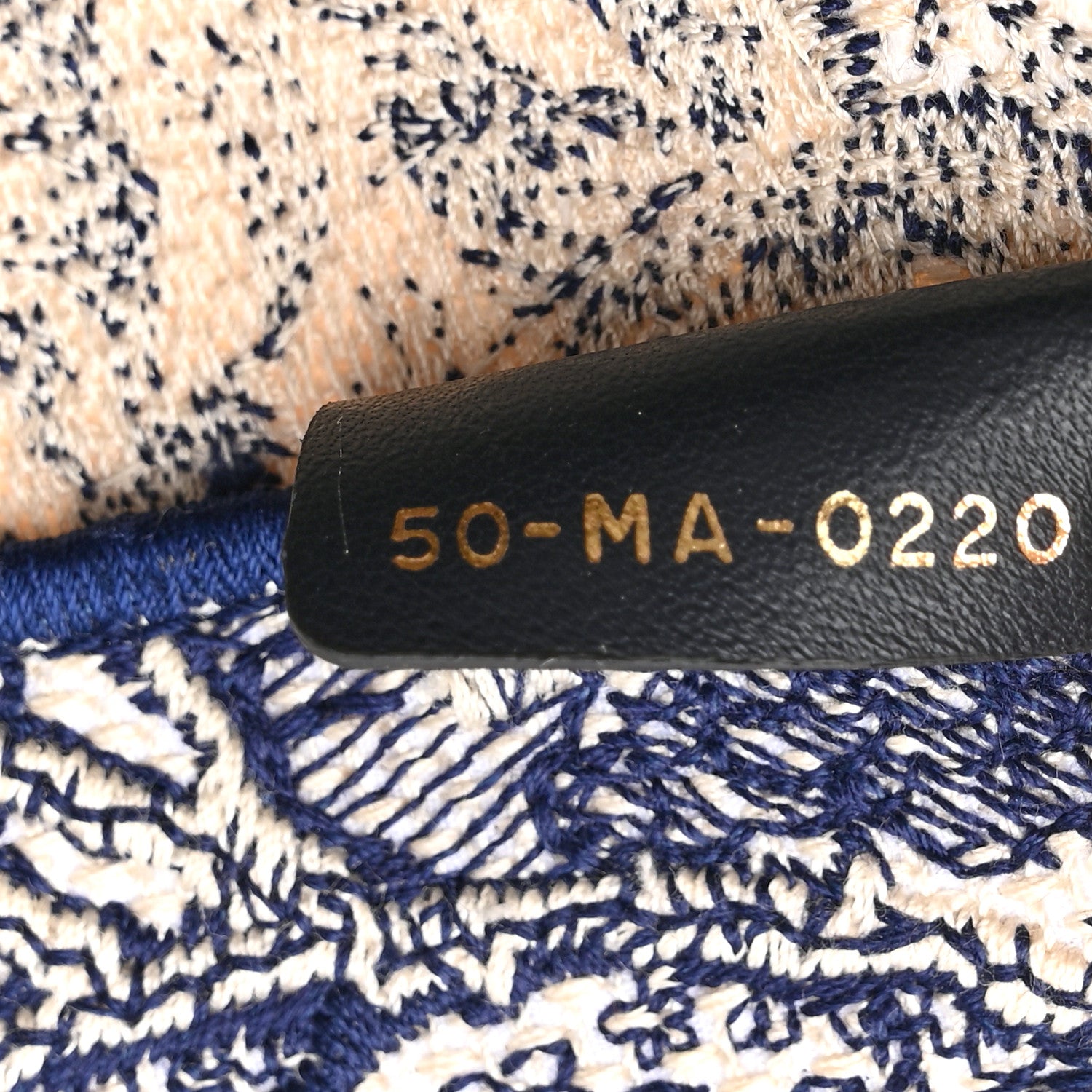 Christian Dior Canvas Embroidered Toile De Jouy Catherine Tote Blue 7 of 12