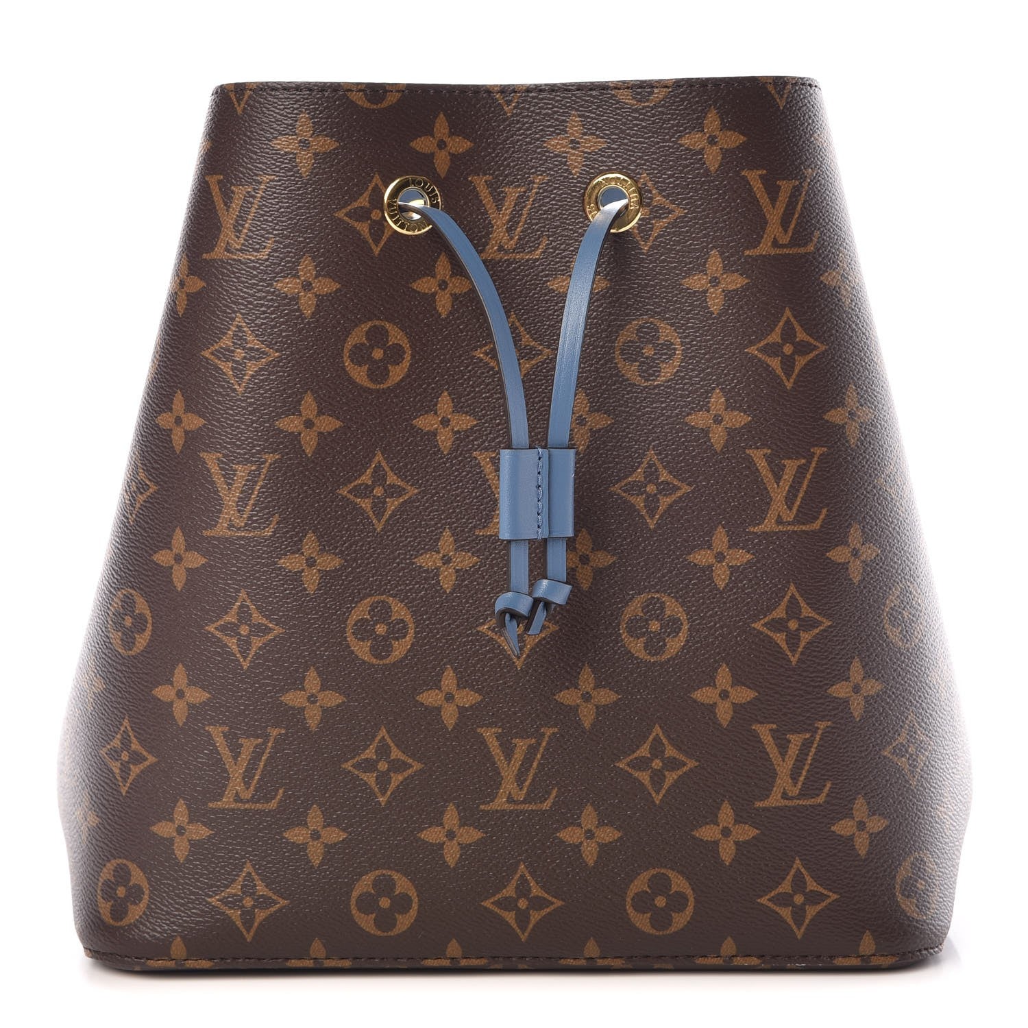 Louis Vuitton Monogram Neonoe MM Blue Jean 1 of 7