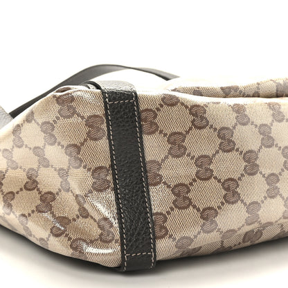 Gucci Crystal Monogram Medium Abbey Shoulder Bag Dark Brown 8 of 9
