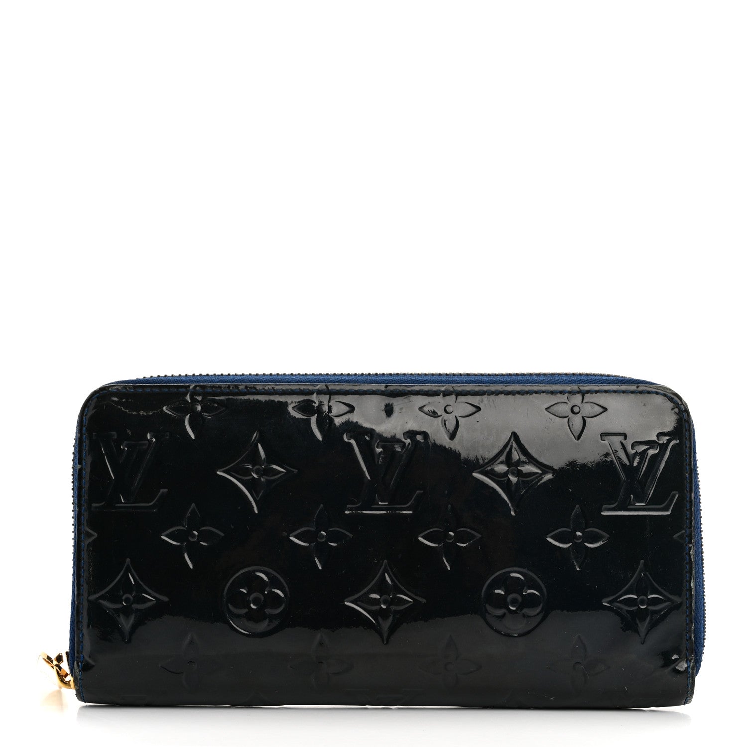 Louis Vuitton Vernis Zippy Wallet Grand Blue 1 of 19