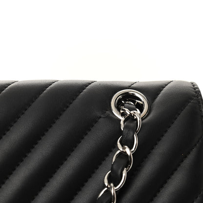 Chanel Calfskin Chevron Quilted Large Urban Spirit Backpack Black 13 of 13