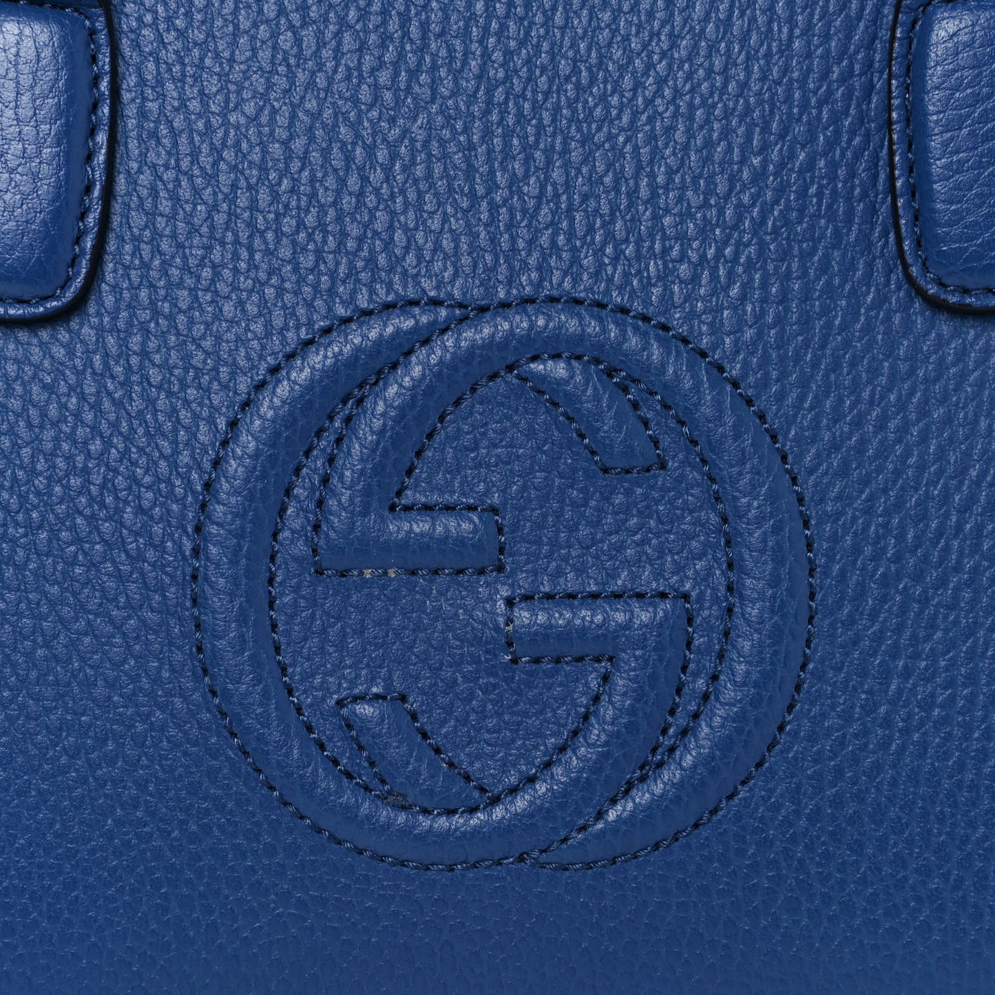 Dollar Calfskin Medium Soho Top Handle Satchel Caspian