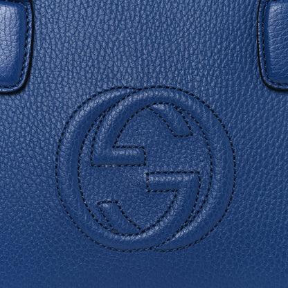 Gucci Dollar Calfskin Medium Soho Top Handle Satchel Caspian 11 of 11