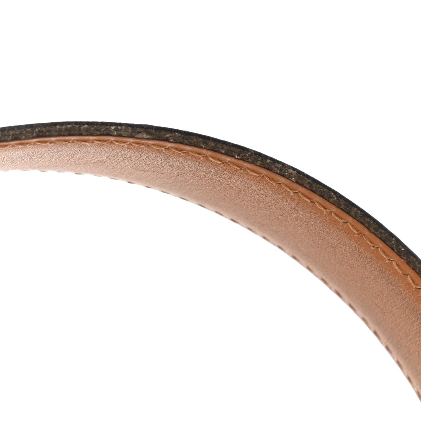 Box 32mm Stirrup Belt 100 Chocolate
