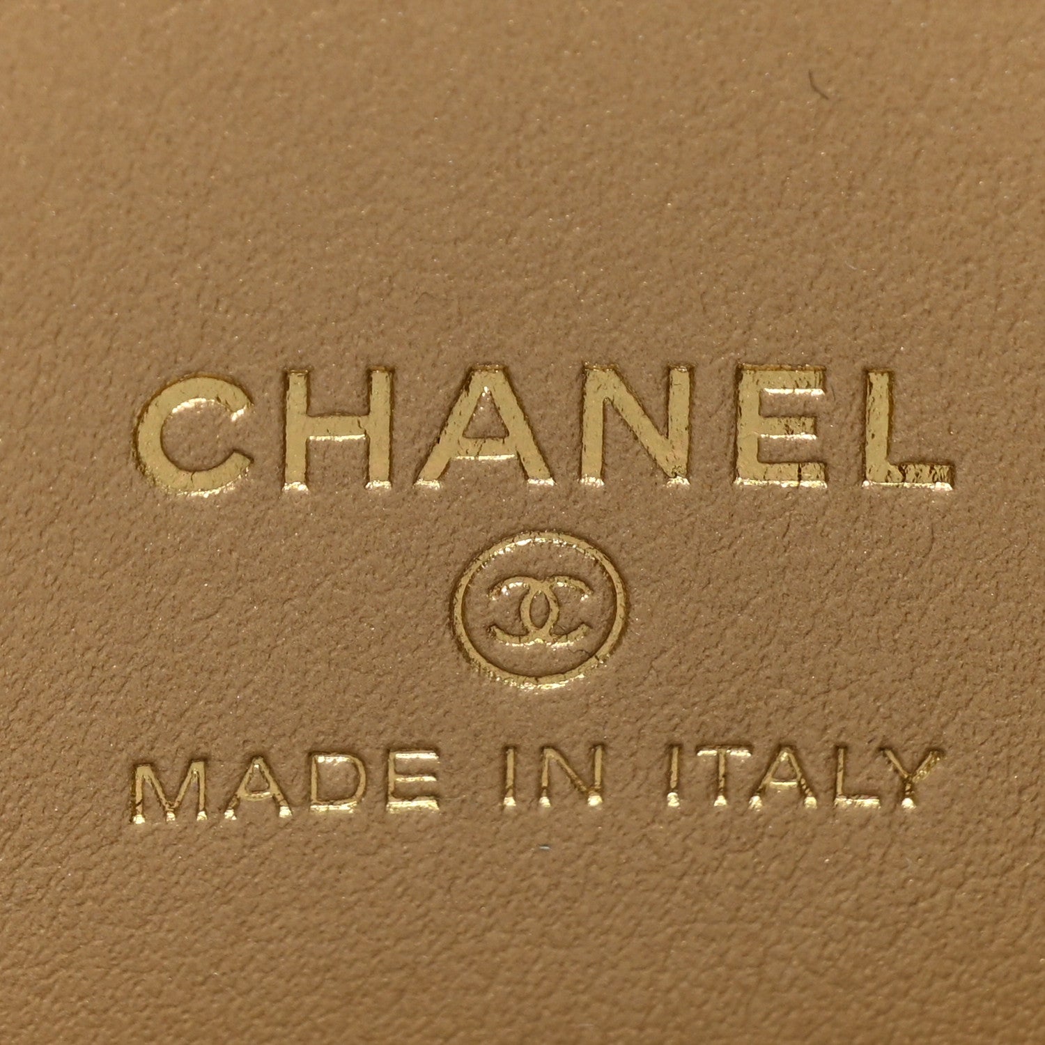 Chanel Lambskin Quilted Pearl Crush Mini Vanity Case With Chain Dark Green 5 of 9