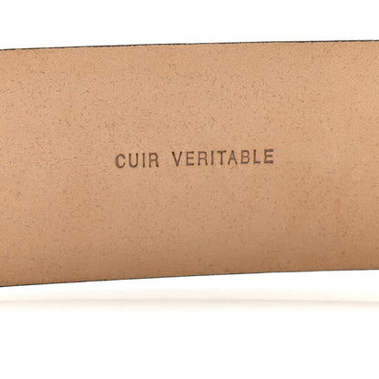 Chanel Calfskin CC Chain Belt 80 32 Black Gold 6 of 8