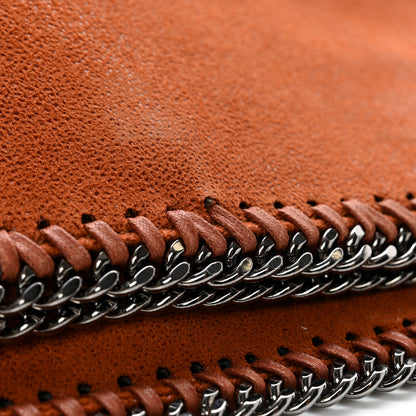 Stella McCartney Shaggy Deer Falabella Fold Over Clutch Brandy 6 of 8