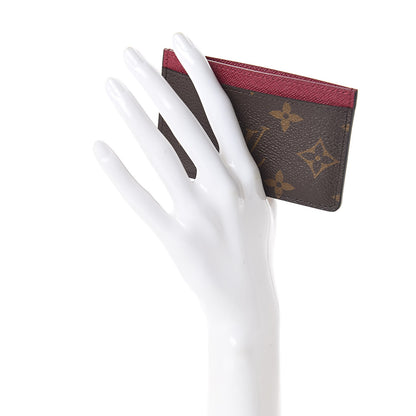 Louis Vuitton Monogram Card Holder Fuchsia 2 of 7