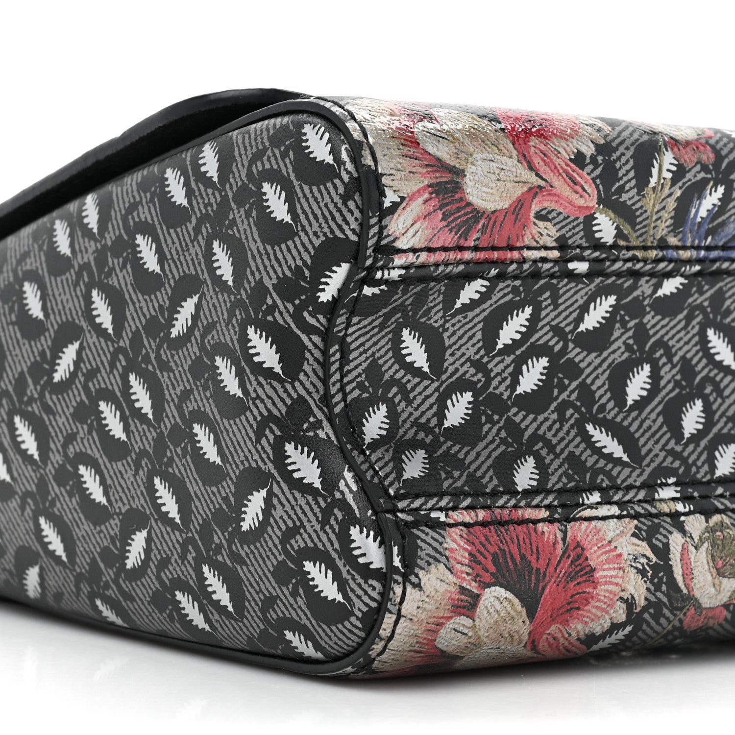 Louis Vuitton Calfskin Printed Twist Shoulder Bag MM Multicolor 9 of 9