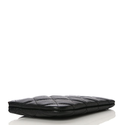 Chanel Caviar Quilted Small Cosmetic Case Black 4 of 10
